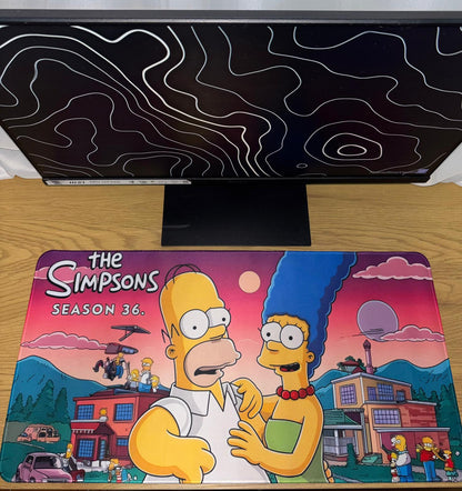Alfombrilla de escritorio de los Simpsons
